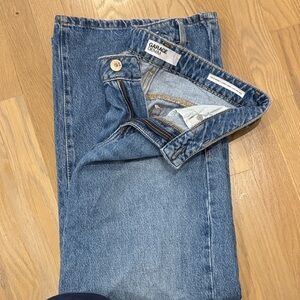 Garage Low Rise Wide Leg Jeans